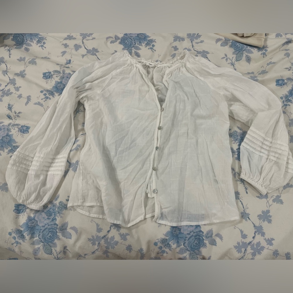 Beach cover up button up